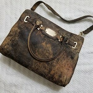 Michael Kors Distressed Hamilton Tote